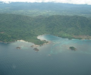 Soledad Beach seen from the air.  Source: Panoramio.com By: juanes.mira